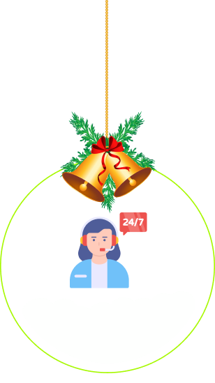 Supporto gratuito 24 ore su 24, 7 giorni su 7